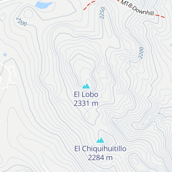 Map of El Lobo