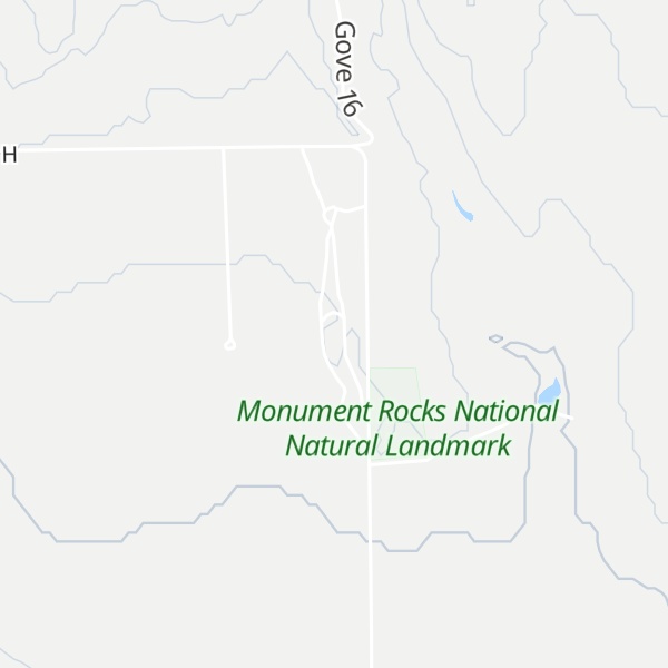 Map of Chalk Pyramids