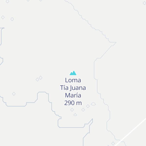 Map of Loma Tía Juana María