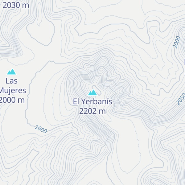 Map of El Yerbanís