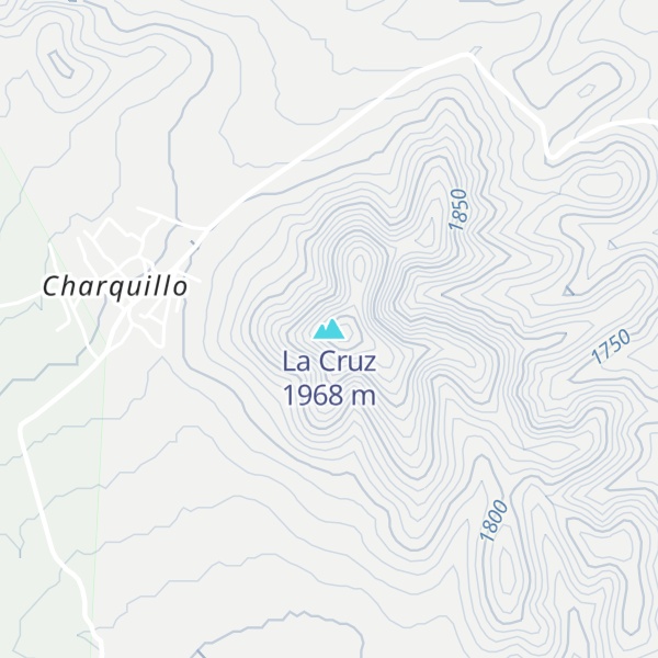 Map of La Cruz