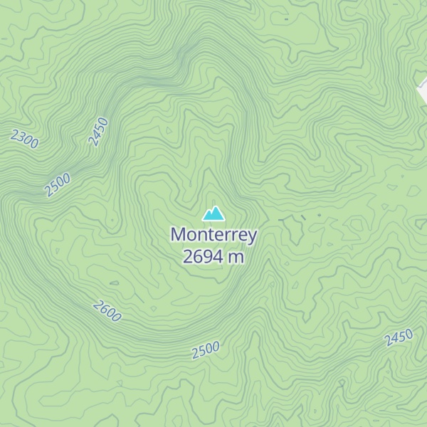 Map of Monterrey