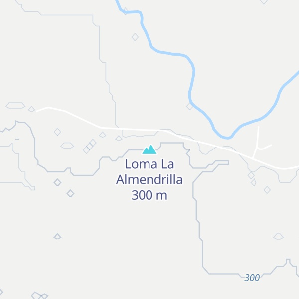 Map of Loma La Almendrilla