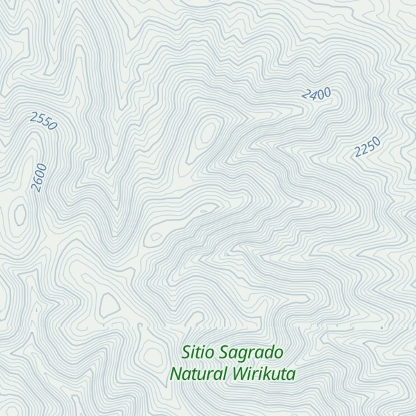 Map of Cerro Espinazo del Diablo