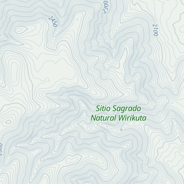 Map of Mesa Las Hormigas