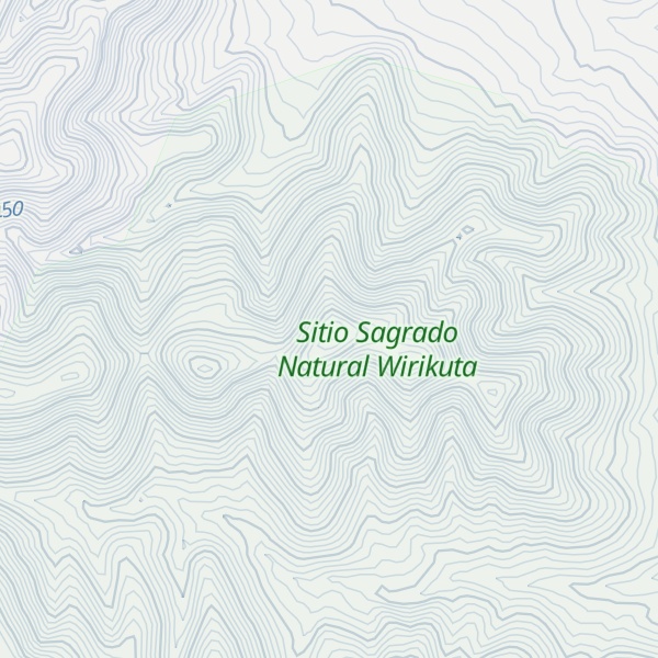 Map of Cerro La Leona