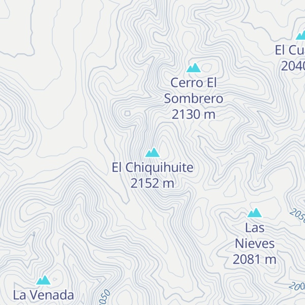 Map of El Chiquihuite