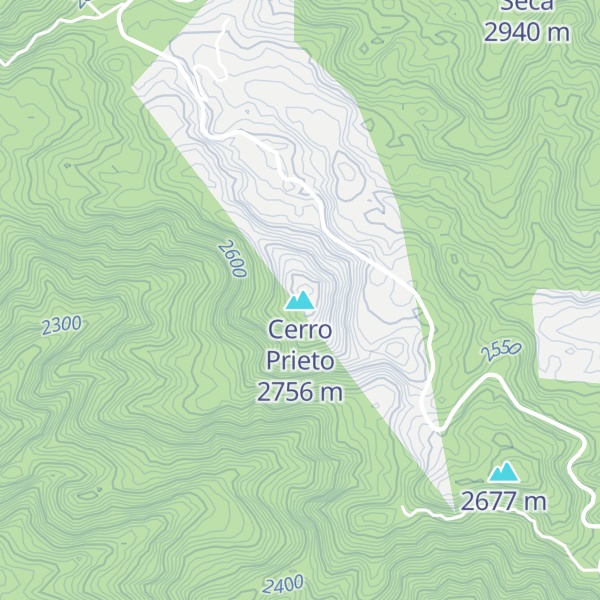 Map of Cerro Prieto