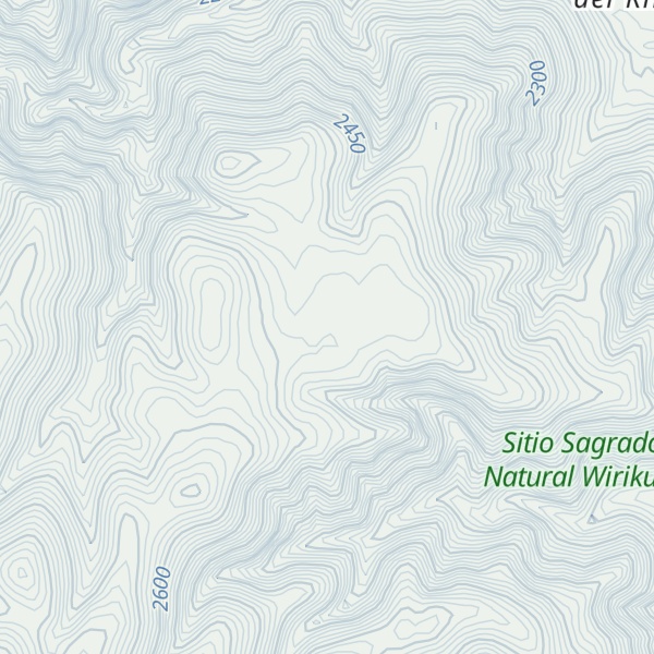Map of Mesa Los Solises