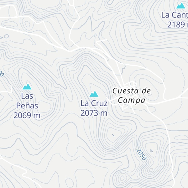 Map of La Cruz