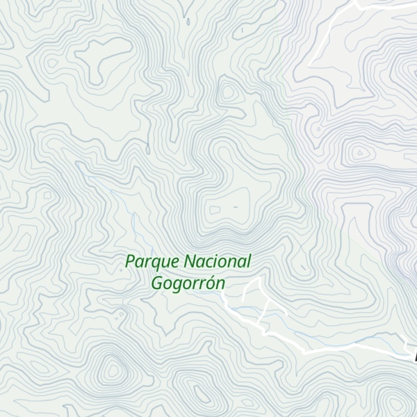 Map of Cerro Mesa de Los Lirios