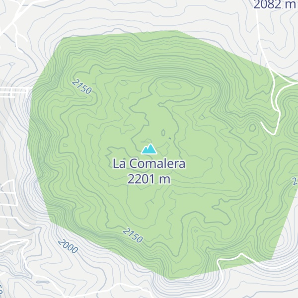 Map of La Comalera