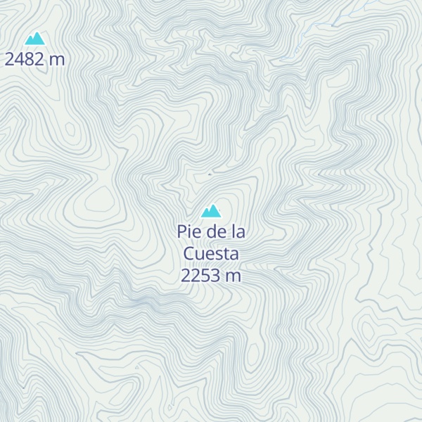 Map of Pie de la Cuesta