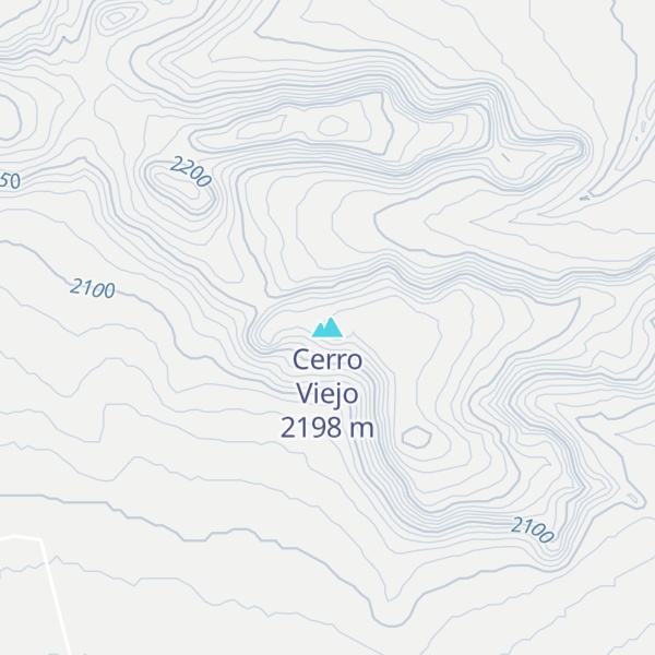 Map of Cerro Viejo