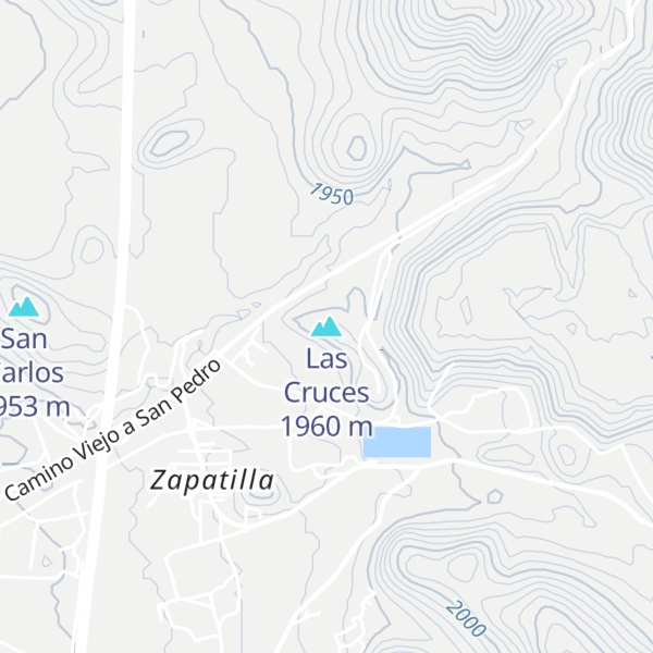 Map of Las Cruces