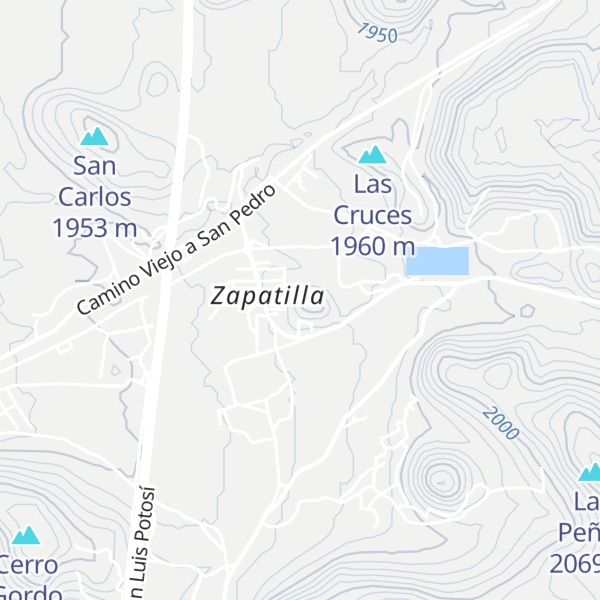 Map of El Espejo