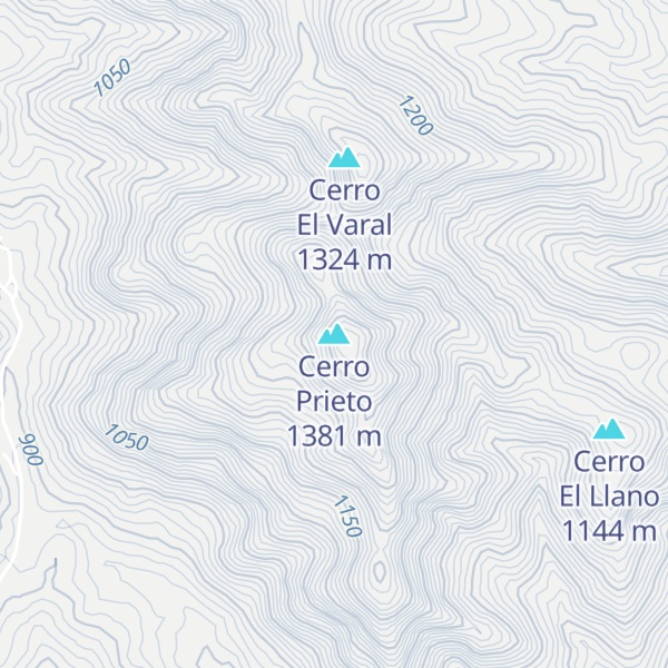 Map of Cerro Prieto