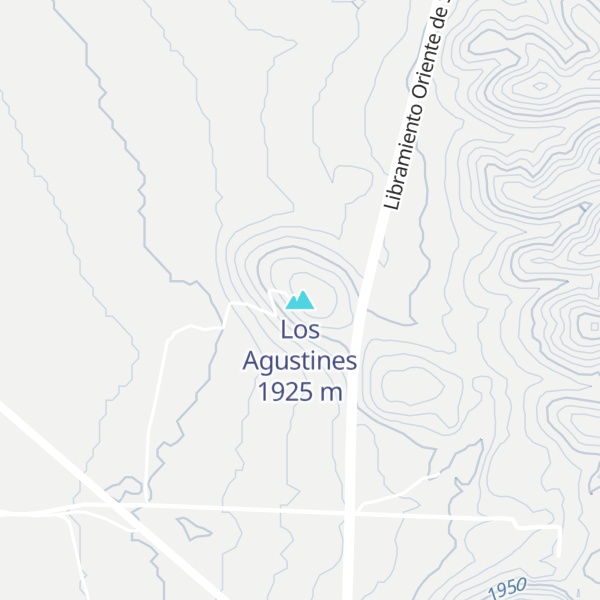 Map of Los Agustines