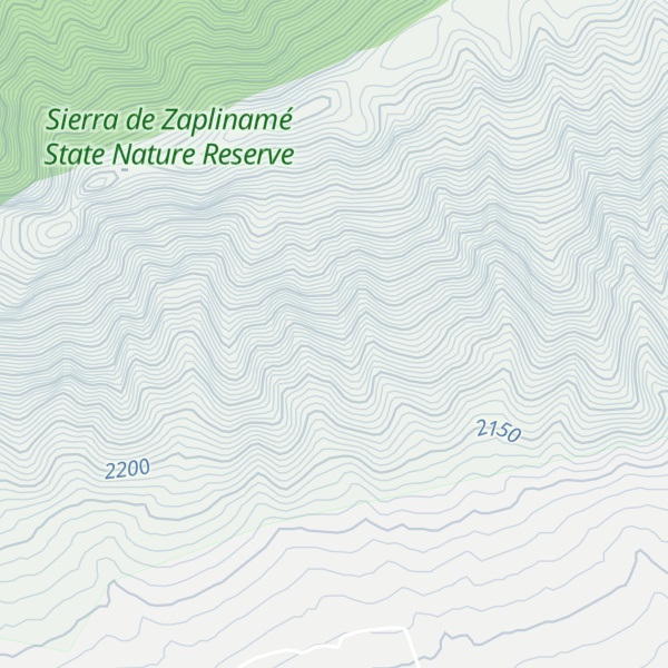 Map of Cerro de La Carrera