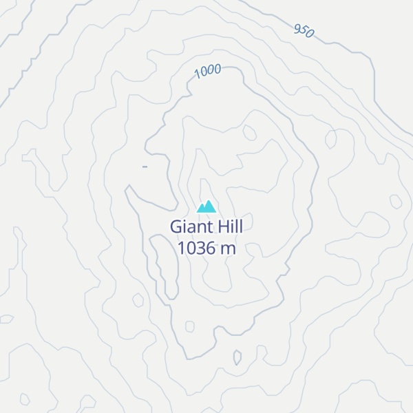 Map of Giant Hill
