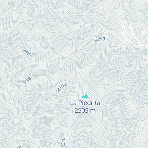 Map of El Palmito