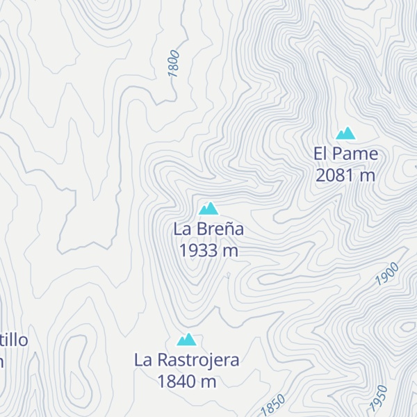 Map of La Breña