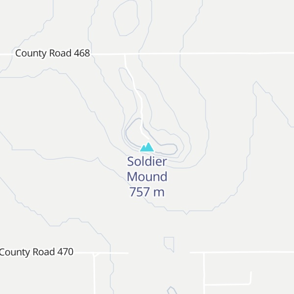 Map of Soldier Mound