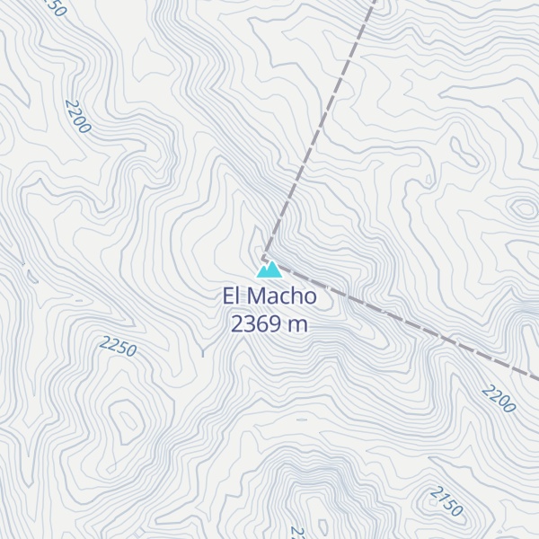 Map of El Macho