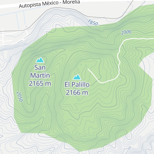 Map of El Palillo