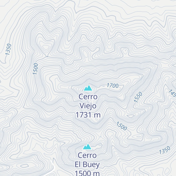 Map of Cerro Viejo