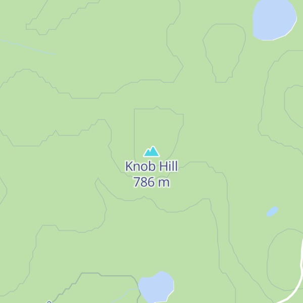 Map of Knob Hill