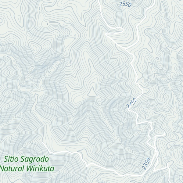 Map of Mesa El Águila