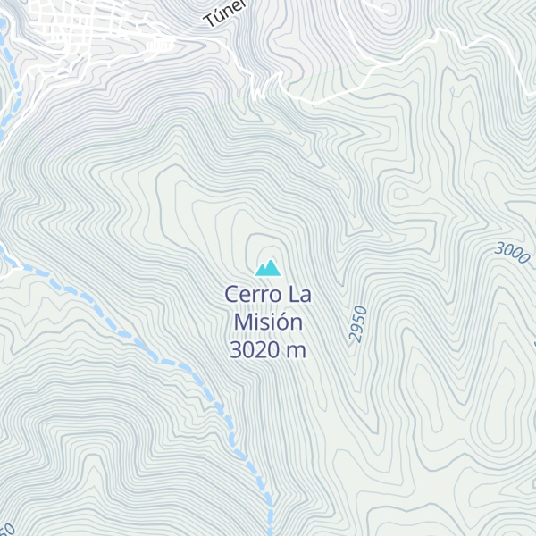 Map of Cerro La Misión