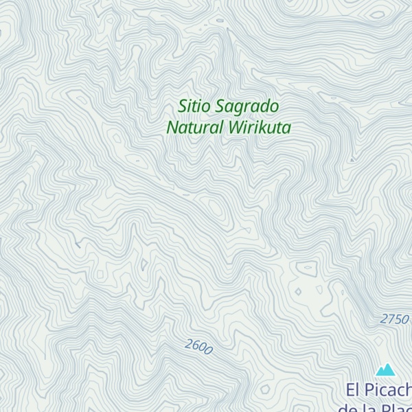 Map of El Picachito