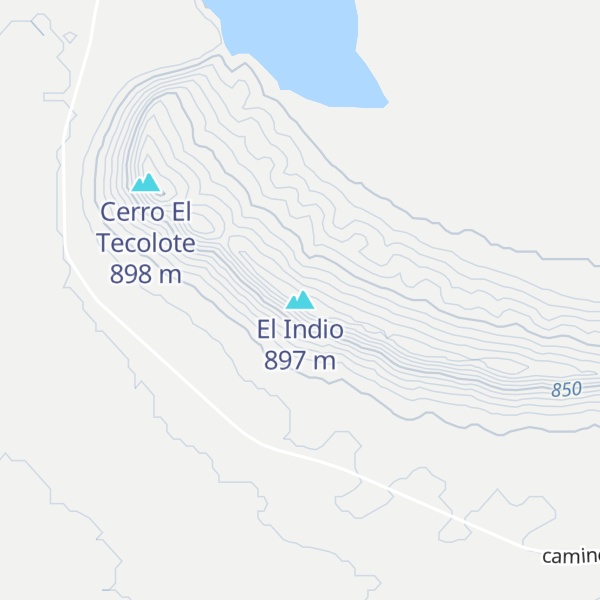Map of El Indio