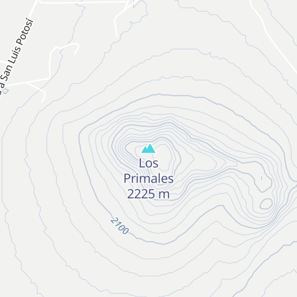 Map of Los Primales