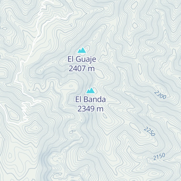 Map of El Banda
