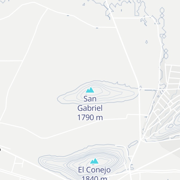 Map of San Gabriel