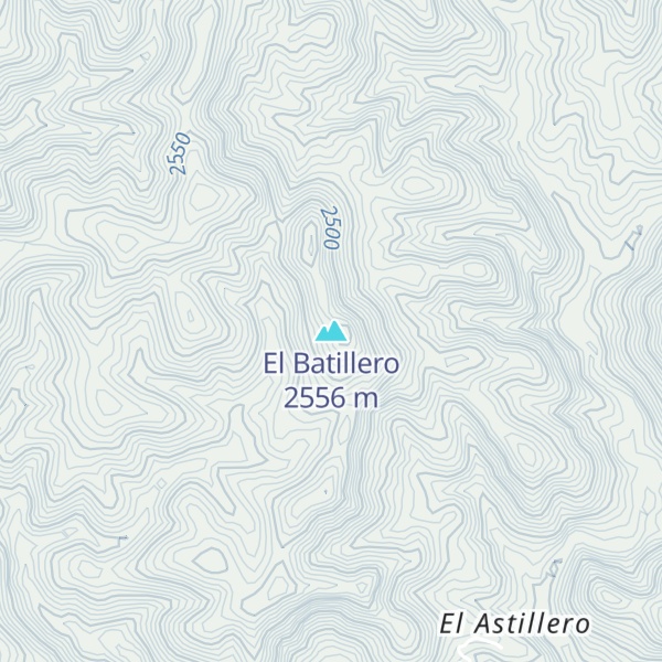Map of El Batillero