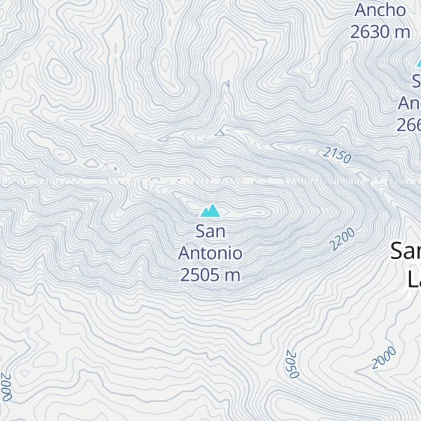 Map of San Antonio