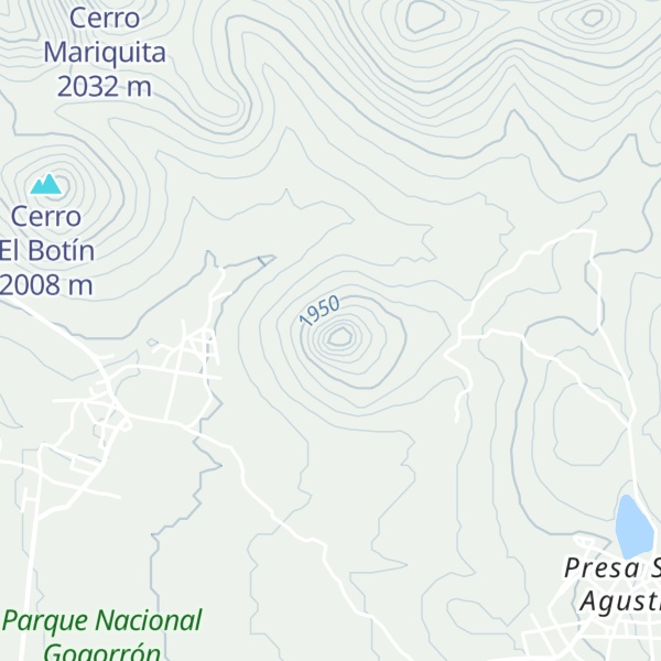 Map of Cerro El Violito