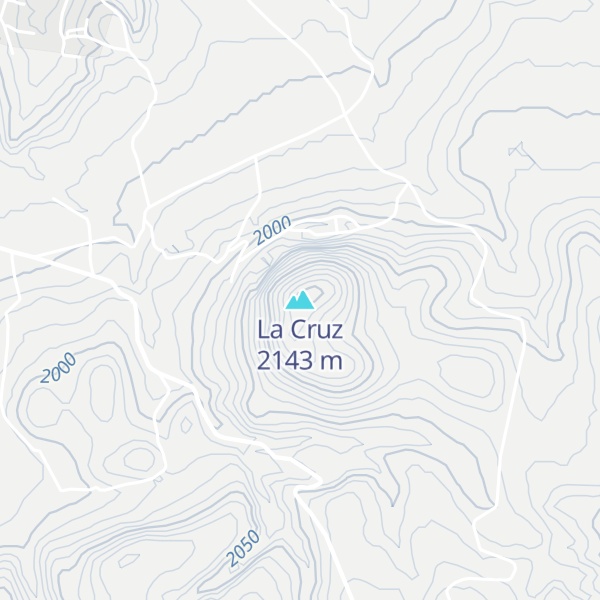 Map of La Cruz