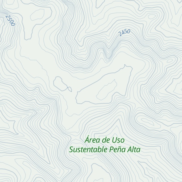Map of Mesa Alta