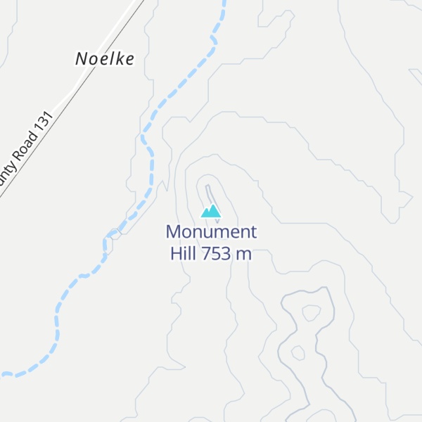 Map of Monument Hill