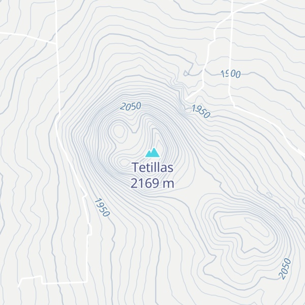 Map of Tetillas