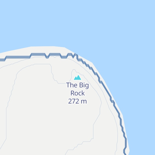 Map of The Big Rock