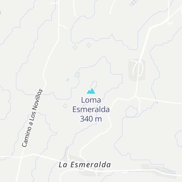 Map of Loma Esmeralda