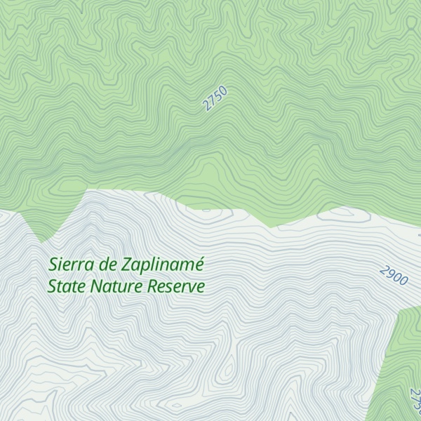 Map of Cerro Santa Rosa