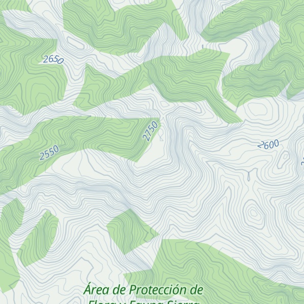 Map of La Mesa Redonda