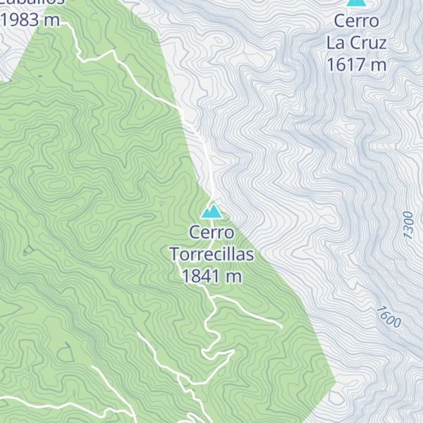 Map of Cerro Torrecillas